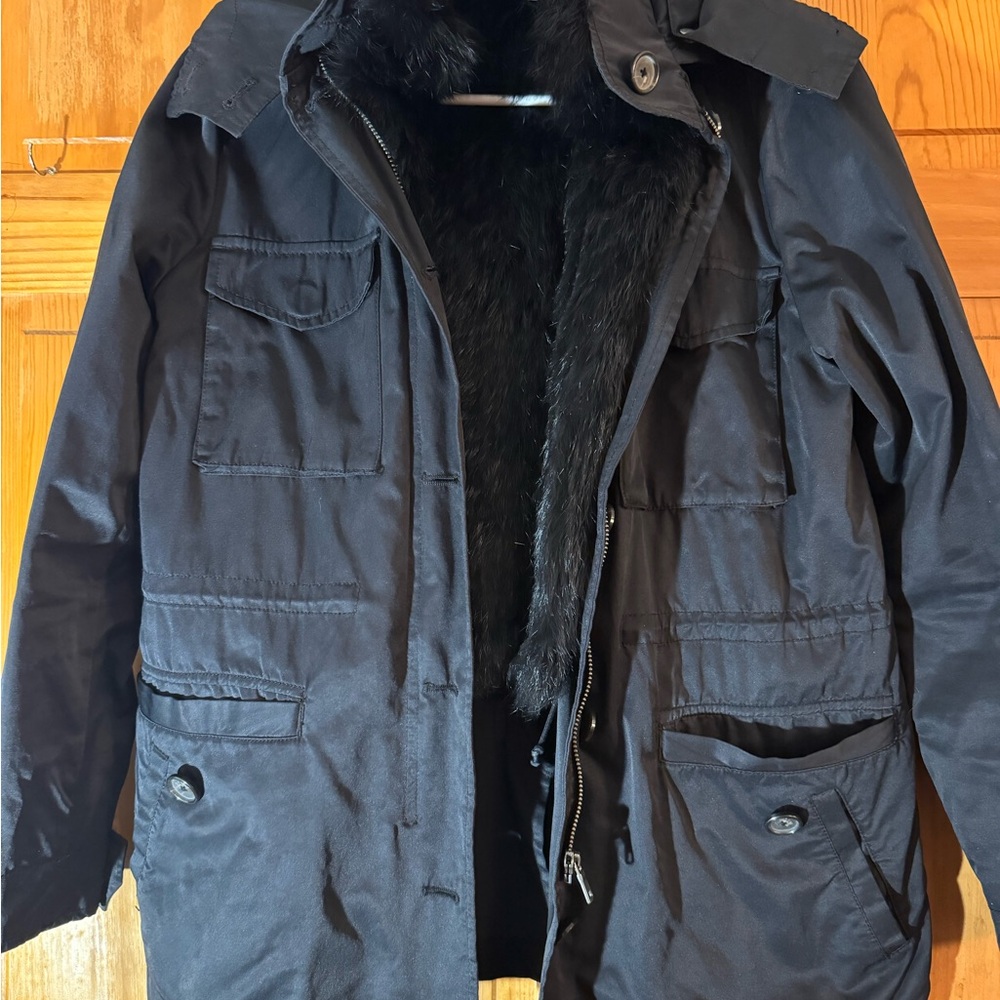 Black Parka Jacket